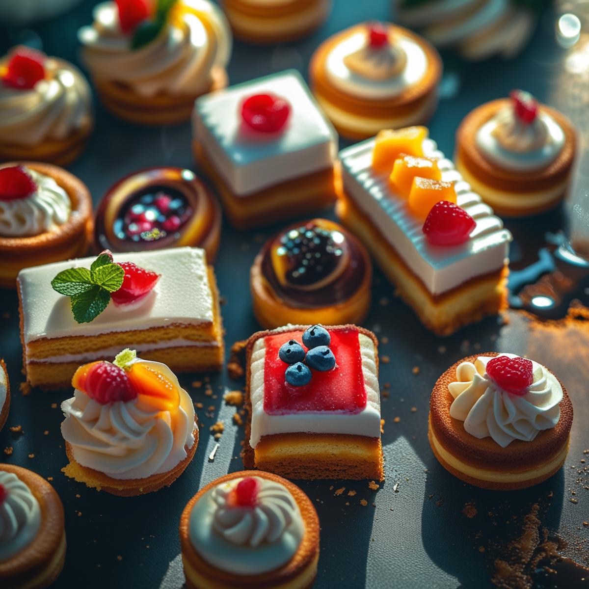Pastries and Mini Cakes