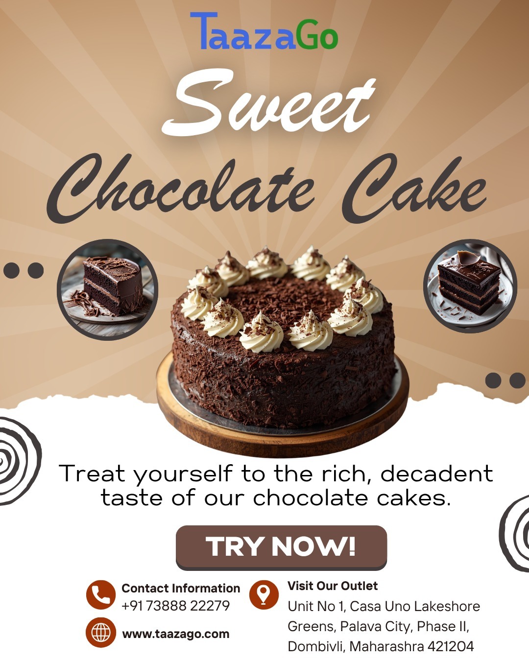 Indulge in pure chocolate bliss with TaazaGo 