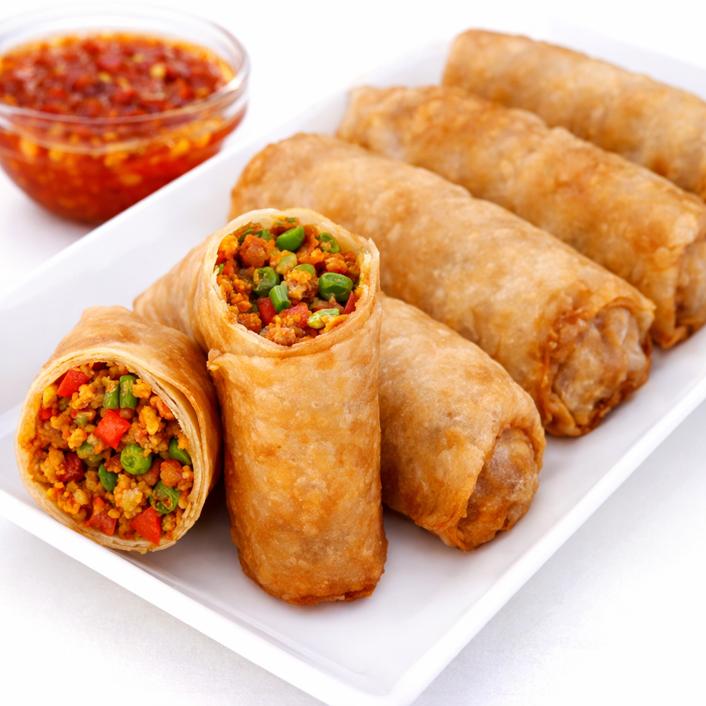 Veg Kheema Roll