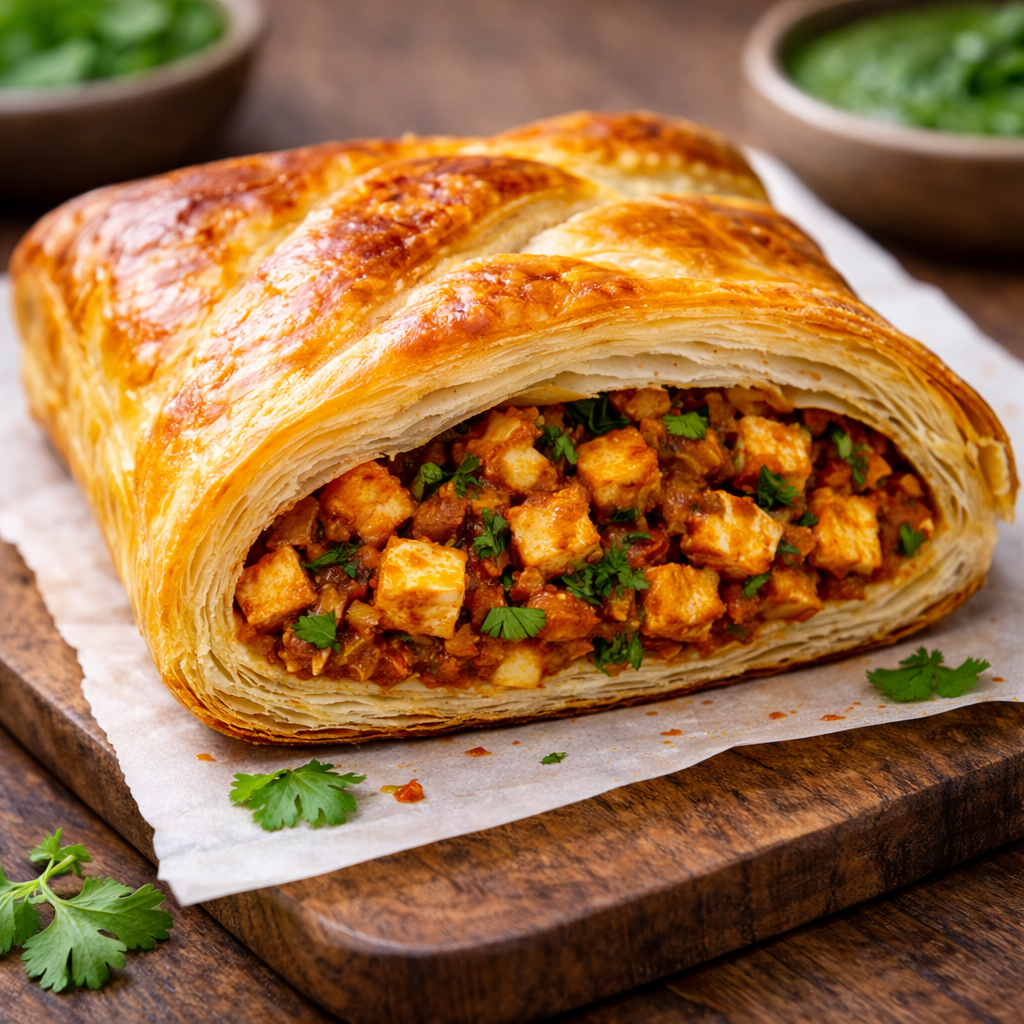 Paneer Cheese Puff