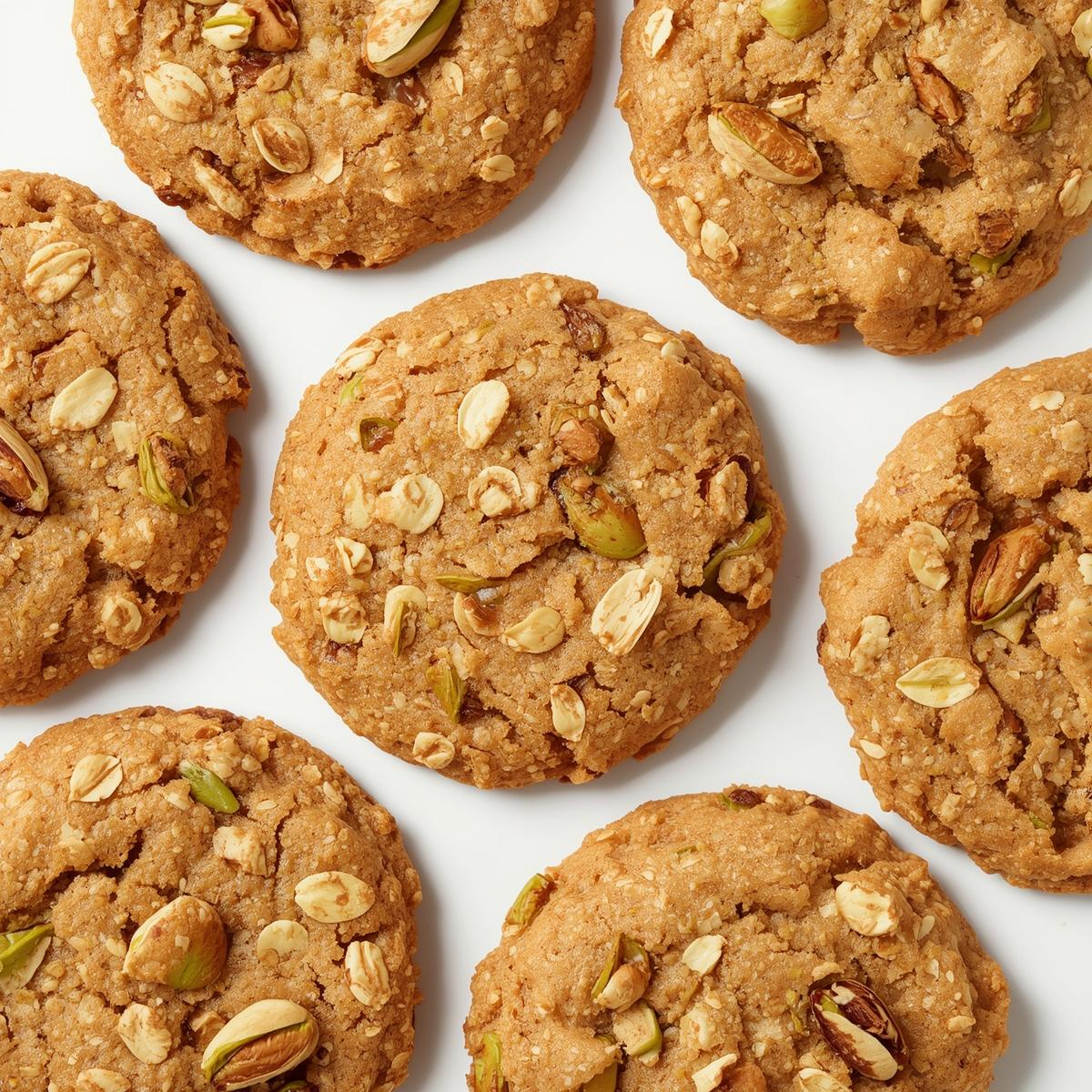 Oats & Pista Whole Wheat Cookies - 180 Gms